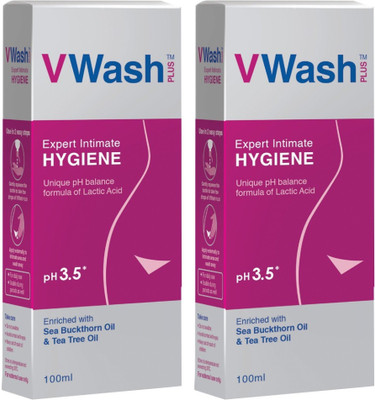 vwash PLUS CARE EXPERT INTIMATE HYGINE (PACK OF 2) Intimate Intimate Wash(200 ml)