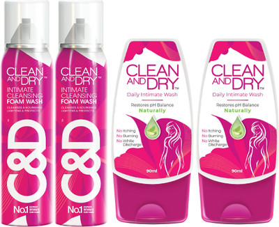 Midas Care Feminine Intimate Wash + Cleansing Foam|Restores Natural pH Balance| Intimate Wash(350 g)