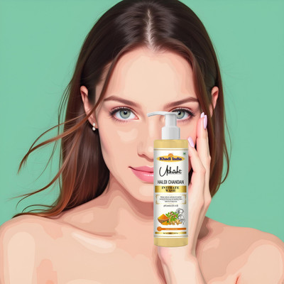 Utkrisht Ayurvedic Haldi Chandan Intimate Cleanser for Women’s Care Intimate Wash(100 ml)
