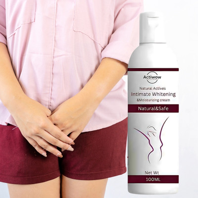 ACTIWOW Natural Active Intimate Area Hygiene Wash for Women with pH 3.5 Intimate Wash Intimate Cream(100 ml)