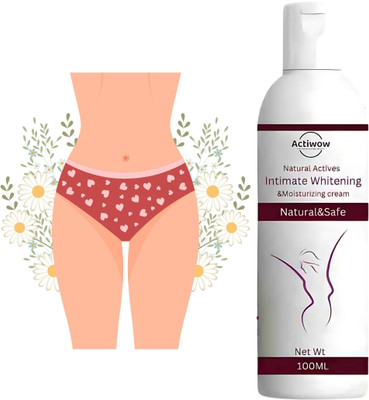 ACTIWOW 01 intimate area whitening cream Intimate Cream (100 ml) Intimate Cream(100 ml)