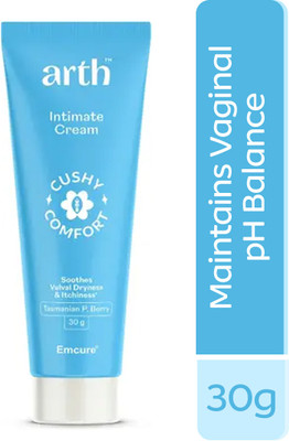 ARTH Intimate Cream Maintain Ideal Vaginal Balance pH 3.5 By Emcure Pharma Intimate Cream(30 g, Pack of 1)