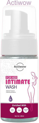 ACTIWOW For Her Intimate Wash for Softness & Skin Brightening A01 Intimate Wash(100 ml, Pack of 1)