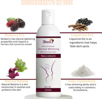 DRIDDLE Intimate Whitening & Moisturizing cream(100 ml)