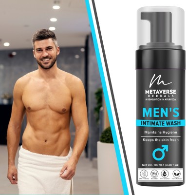 METAVERSE FreshRelief Men's Daily Wash CoolWave Men's Hygiene Gel(100 ml)