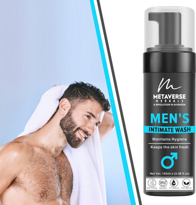 METAVERSE Men's intimate wash ensuring freshness and relief from itching Intimate Wash(100 ml, Pack of 1)
