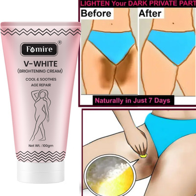 Famire V-White and Tight Cream for Intimate Area Skin Tightening & Whitening Intimate Intimate Cream(100 g, Pack of 1)