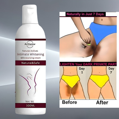 ACTIWOW Active Intimate Area White Intimate Cream (100 ml, Pack of 1) Intimate Cream 03 Intimate Cream(50 ml)
