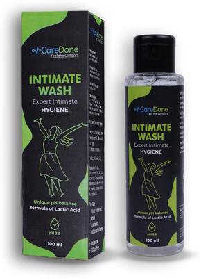 CareDone Natural Intimate Wash With Tea Tree Oil (pack of 1) 100ml Intimate Wash Intimate Wash(100 ml, Pack of 1)