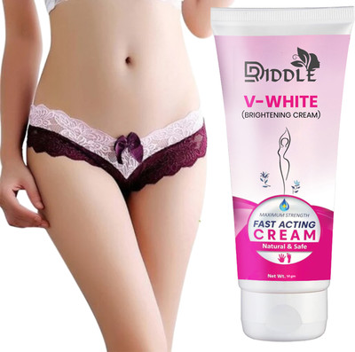 DRIDDLE V White Intimate Area Whitening Cream skin lightening cream private area Women Intimate Cream(50 g)