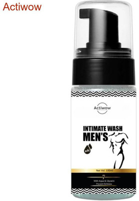 ACTIWOW Intimate Men Wash for Whitening & Skin Hydration Care A01 Intimate Wash(100 ml, Pack of 1)