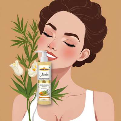 Utkrisht Natural Intimate Wash With Haldi Chandan for Itch-Free Skin Intimate Wash(100 ml)