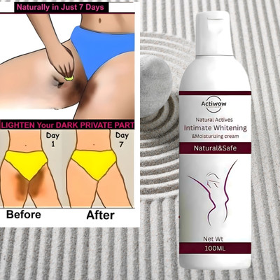 ACTIWOW Intimate Lightening Private Part Area Whitening Cream Odor Dryness Intimate Cream(50 ml)