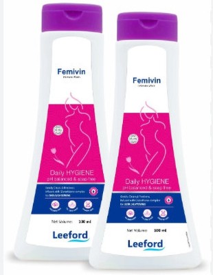 Femivin Woman Intimate Care Intimate Wash(100 ml, Pack of 2)