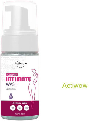 ACTIWOW For Her Intimate Wash for Skin Brightening & Softness Intimate Wash(100 ml, Pack of 1)