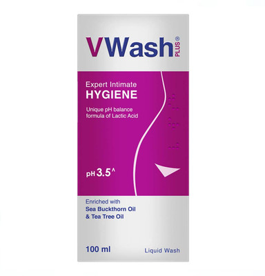 vwash Plus Expert Intimate Hygiene Wash for Women Vaginal Wash Prevents Itching Intimate Wash(100 ml)