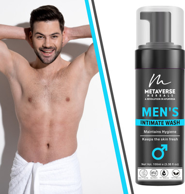 METAVERSE men's intimate wash is gentle enough for daily use yet effective in cleansing Intimate Wash(100 ml, Pack of 1)