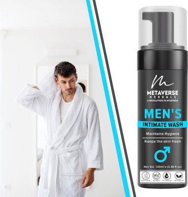 METAVERSE Immerse yourself in the revitalizing scent of our men's intimate wash Intimate Wash(100 ml, Pack of 1)