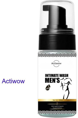 ACTIWOW Intimate Men Wash for Skin Lightening & Radiance A01 Intimate Wash(100 ml, Pack of 1)