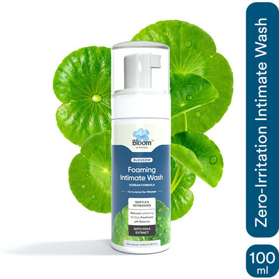 Bloom Intimate Foaming Wash Intimate Foam(100 ml, Pack of 1)