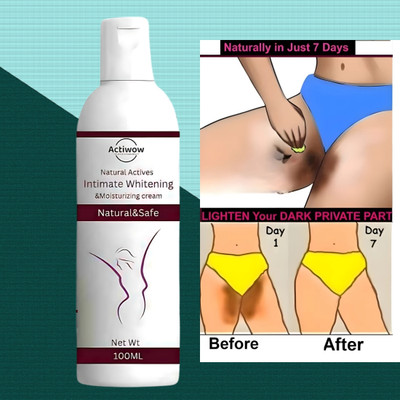 ACTIWOW Intimate Lightening Private Part Area Whitening Cream 50ml_Act2 Intimate Cream(50 ml)