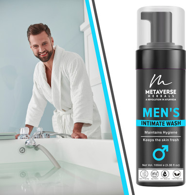 METAVERSE Hygiene and a soothing touch with our men's intimate wash for relieving itching Intimate Wash(100 ml, Pack of 1)