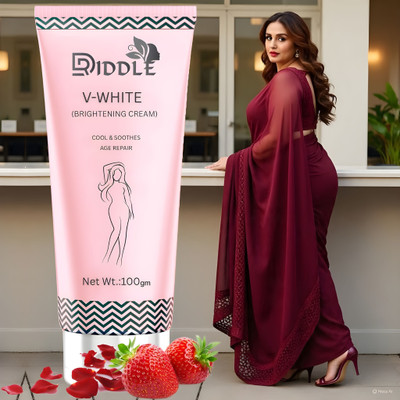 DRIDDLE V White Intimate Whitening Cream skin lightening cream private area Women Intimate Cream(100 g, Pack of 1)