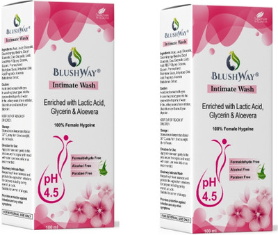 BLUSHWAY Hygiene Intimate Wash(200 ml, Pack of 2)