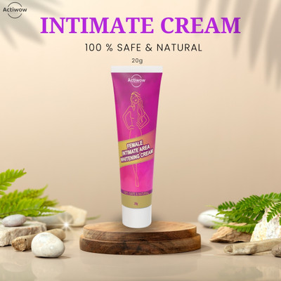ACTIWOW Intimate Cream for Skin Rejuvenation & Whitening C02 Intimate Cream(20 g, Pack of 1)