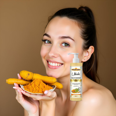 Utkrisht Haldi Chandan Feminine Cleanser for Comfort and Freshness Intimate Wash(100 ml)