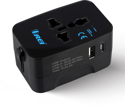 OREI M10 Worldwide Adaptor(Black)