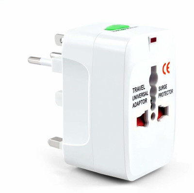 Hybite All in one Worldwide International Travel Adapter (Supports Over 150 Countries) 50 W Adapter