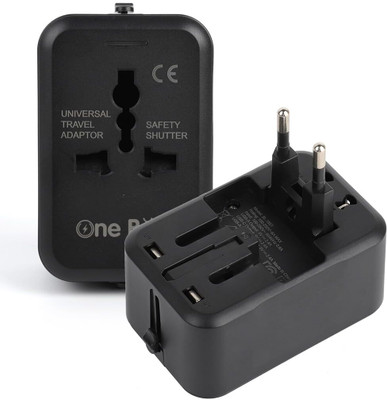 Wifton Quick Charge 2.4 A Multi-pin Wall Charger for Mobile(Black)