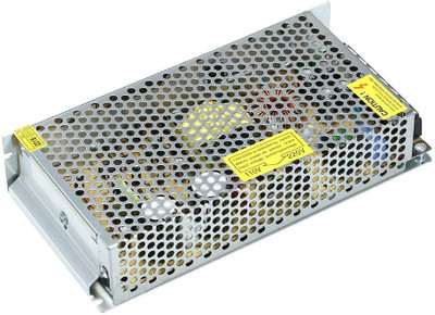 SG Flash 12V 10A 120W, DC Universal Regulated Switching Power Supply Worldwide Adaptor(Silver)