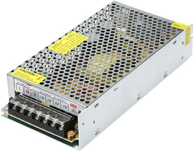 3REE PREMIUM 12v 10a 240w Dc Switching Power Supply Worldwide Adaptor(Silver)