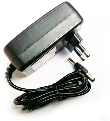 GoodsBazaar Power Adapter SMPS 9V 1Amp DC Dual Pin Worldwide Adaptor(Black)