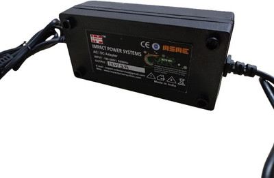 IPS Solar Zatka/Jhatka Machine Charger 12V/3A Auto Cut Charger with Indicator Worldwide Adaptor(Black)