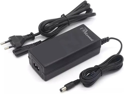 R3 GERMAN 12V 3A Adapter for DVR, Computers, Laptops, LCD, CCTV's (Power Cord Included) Worldwide Adaptor(Black)
