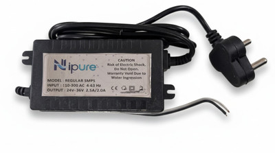 Nipure by Nipure 24V2.5A SMPS Power Supply Adapter for RO Water Purifier ,Solid Filter Cartridge Solid Filter Cartridge(0.5, Pack of 1)