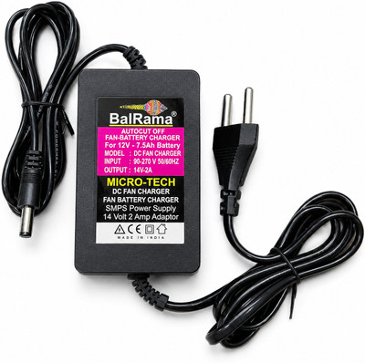 Divinext Fan Charger AC DC Adaptor Smps Electronic Power Supply 14 V 2 Amp Output 14 Volt 28 W Adapter(Power Cord Included)