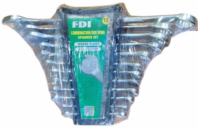 BALRAMA Double Sided Combination Wrench Set (Pack of 12Pcs) FDI Combination Spanner Set of 12 Pc Double Sided Combination Wrench(Pack of 1)