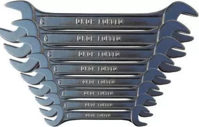 TOOLWEN Hand Tool Kit (10 Tools) Hand Tool Kit (10 Tools) Double Sided Open End Wrench(Pack of 1)