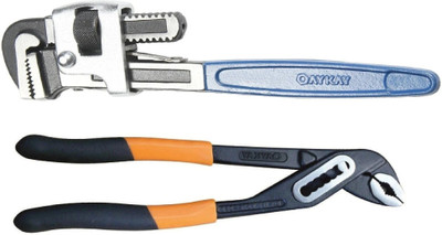 Oaykay 212 Hand Tool Set Single Sided Pipe Wrench(Pack of 2)