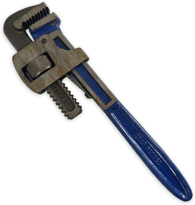 toolforsure 12-Inch Pipe Wrench, Heavy Duty Adjustable, 45mm Jaw Opening Pipe Wrench Single Sided Pipe Wrench(Pack of 1)