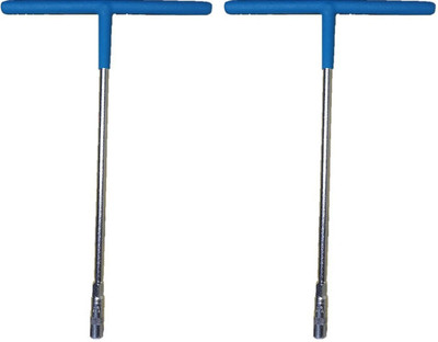 Inditrust T Spanner 10mm Single Sided Speed Wrench (pack of 2) T Spanner 10mm Single Sided Speed Wrench (pack of 2) Single Sided T Type Wrench(Pack of 2)