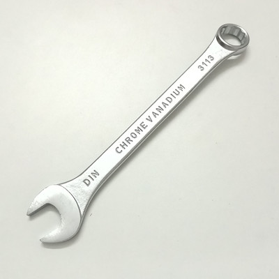 TOM 24 mm CRV Hardened and Tempered Double Sided Combination Wrench(Pack of 1)