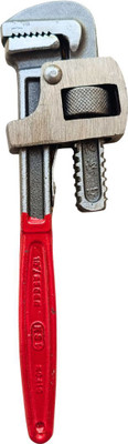 TOVILLA RSI Best Quality 10 Inch Pipe Wrench Adjustable Wrench Spanner And Pump Wrench Pipe Wrench 10 Inch Single Sided Pipe Wrench(Pack of 1)