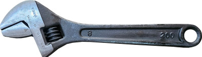 Rex Adjustable Wrench heavy duty 8 Inch Adjustable Wrench 8 inch Single Sided Speciality(Pack of 1)