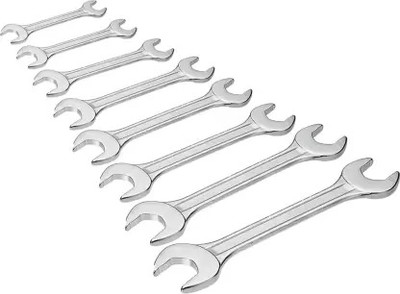 B K Jagan and Co Double Open End Spanner Key chabbi-Set of 8 Double Open End Spanner Key chabbi-Set of 8 Double Sided Open End Wrench(Pack of 8)