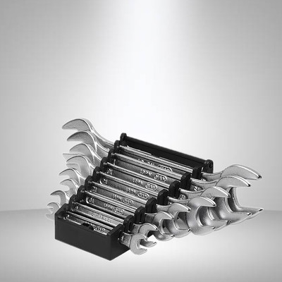 Aldeco 8PC Combination Spanner Set – Anti-Rust & Long-Lasting Double Sided Open End Wrench(Pack of 8)
